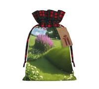 POEZJZW Prairie Drawstring Gift Bag Snack Bag Candy Bag, Perfect For Celebration Christmas Birthdays, Parties Etc