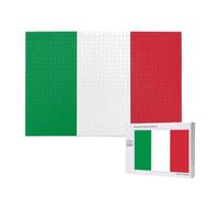 Poezjzw Puzzles For Adults 1000 Pieces Suitable For Family Leisure And Improving Hands-On Ability Italian Flag Pattern