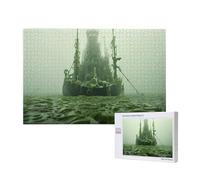 Poezjzw Puzzles For Adults 1000 Pieces Suitable For Family Leisure And Improving Hands-On Ability Shipwreck In The Deep Pattern