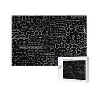 Poezjzw Puzzles For Adults 300 Pieces Suitable For Family Leisure And Improving Hands-On Ability Abstract Science Chemistry Pattern