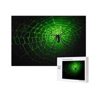 Poezjzw Puzzles For Adults 300 Pieces Suitable For Family Leisure And Improving Hands-On Ability Spider Web Pattern