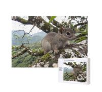 Poezjzw Puzzles For Adults 300 Pieces Suitable For Family Leisure And Improving Hands-On Ability Squirrel In Ancient Tree Pattern