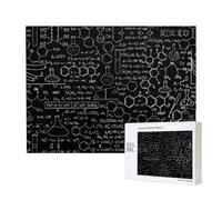 Poezjzw Puzzles For Adults 500 Pieces Suitable For Family Leisure And Improving Hands-On Ability Abstract Science Chemistry Pattern