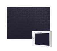 Poezjzw Puzzles For Adults 500 Pieces Suitable For Family Leisure And Improving Hands-On Ability Solid Color Black Pattern