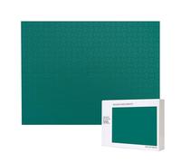 Poezjzw Puzzles For Adults 500 Pieces Suitable For Family Leisure And Improving Hands-On Ability Solid Dark Green Pattern