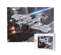 Poezjzw Puzzles For Adults 500 Pieces Suitable For Family Leisure And Improving Hands-On Ability Star Flyer Pattern
