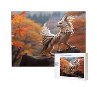 Poezjzw Puzzles For Adults 500 Pieces Suitable For Family Leisure And Improving Hands-On Ability Strange Beasts Pattern