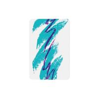 Poezjzw Rectangle Lavender Scent Car Air Fresheners 90'S Cup Design Pattern 4 Pcs Aromatherapy Tablets For Wardrobe Shoe Cabinet Eliminate