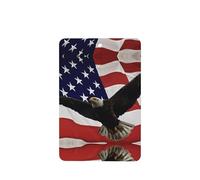 Poezjzw Rectangle Lavender Scent Car Air Fresheners American Flag Fly Eagle Pattern 4 Pcs Aromatherapy Tablets For Wardrobe Shoe Cabinet Eliminate