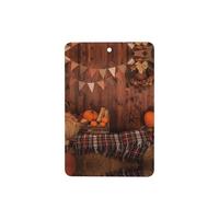 Poezjzw Rectangle Lavender Scent Car Air Fresheners Autumn Pumpkins Pattern 6 Pcs Aromatherapy Tablets For Wardrobe Shoe Cabinet Eliminate