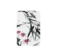 Poezjzw Rectangle Lavender Scent Car Air Fresheners Bamboo Cherry Blossom Pattern 6 Pcs Aromatherapy Tablets For Wardrobe Shoe Cabinet Eliminate