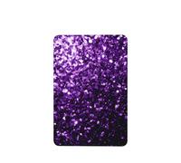 Poezjzw Rectangle Lavender Scent Car Air Fresheners Beautiful Purple Glitter Pattern 6 Pcs Aromatherapy Tablets For Wardrobe Shoe Cabinet Eliminate