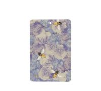 Poezjzw Rectangle Lavender Scent Car Air Fresheners Bee Flying Pattern 6 Pcs Aromatherapy Tablets For Wardrobe Shoe Cabinet Eliminate