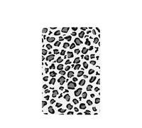 Poezjzw Rectangle Lavender Scent Car Air Fresheners Black And White Leopard Pattern 4 Pcs Aromatherapy Tablets For Wardrobe Shoe Cabinet Eliminate