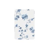 Poezjzw Rectangle Lavender Scent Car Air Fresheners Blue Flower Floral Pattern Roses Pattern 6 Pcs Aromatherapy Tablets For Wardrobe Shoe Cabinet Eliminate