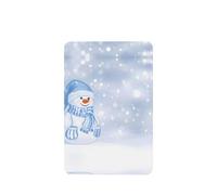 Poezjzw Rectangle Lavender Scent Car Air Fresheners Christmas Happy Snowman Pattern 4 Pcs Aromatherapy Tablets For Wardrobe Shoe Cabinet Eliminate