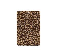Poezjzw Rectangle Lavender Scent Car Air Fresheners Cool Cheetah Leopard Pattern 4 Pcs Aromatherapy Tablets For Wardrobe Shoe Cabinet Eliminate