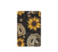 Poezjzw Rectangle Lavender Scent Car Air Fresheners Cute Panda Sunflower Pattern 4 Pcs Aromatherapy Tablets For Wardrobe Shoe Cabinet Eliminate