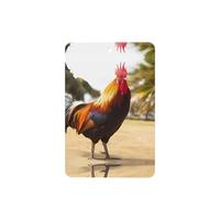 Poezjzw Rectangle Lavender Scent Car Air Fresheners Cute Rooster Pattern 6 Pcs Aromatherapy Tablets For Wardrobe Shoe Cabinet Eliminate