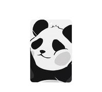 Poezjzw Rectangle Lavender Scent Car Air Fresheners Funny Panda Pattern 4 Pcs Aromatherapy Tablets For Wardrobe Shoe Cabinet Eliminate