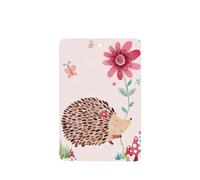 Poezjzw Rectangle Lavender Scent Car Air Fresheners Lovely Hedgehog Pattern 4 Pcs Aromatherapy Tablets For Wardrobe Shoe Cabinet Eliminate