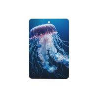 Poezjzw Rectangle Lavender Scent Car Air Fresheners Medusa Pattern 4 Pcs Aromatherapy Tablets For Wardrobe Shoe