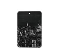 Poezjzw Rectangle Lavender Scent Car Air Fresheners New York Night Sky Pattern 6 Pcs Aromatherapy Tablets For Wardrobe Shoe Cabinet Eliminate