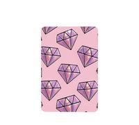 Poezjzw Rectangle Lavender Scent Car Air Fresheners Pink Diamond Pattern Pattern 4 Pcs Aromatherapy Tablets For Wardrobe Shoe Cabinet Eliminate