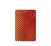 Poezjzw Rectangle Lavender Scent Car Air Fresheners Red Fish Scale Pattern 4 Pcs Aromatherapy Tablets For Wardrobe Shoe Cabinet Eliminate