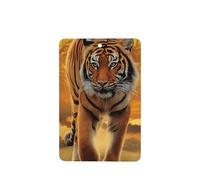 Poezjzw Rectangle Lavender Scent Car Air Fresheners Rising Sun Tiger Pattern 6 Pcs Aromatherapy Tablets For Wardrobe Shoe Cabinet Eliminate