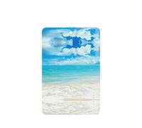 Poezjzw Rectangle Lavender Scent Car Air Fresheners Scenic Sea Water Pattern 6 Pcs Aromatherapy Tablets For Wardrobe Shoe Cabinet Eliminate