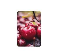 Poezjzw Rectangle Lavender Scent Car Air Fresheners The Cherries Are Falling. Pattern 6 Pcs Aromatherapy Tablets For Wardrobe Shoe
