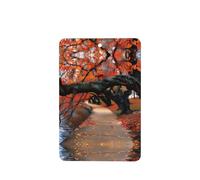 Poezjzw Rectangle Lavender Scent Car Air Fresheners Tree In The Fall Pattern 4 Pcs Aromatherapy Tablets For Wardrobe Shoe Cabinet Eliminate