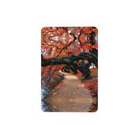 Poezjzw Rectangle Lavender Scent Car Air Fresheners Tree In The Fall Pattern 6 Pcs Aromatherapy Tablets For Wardrobe Shoe Cabinet Eliminate