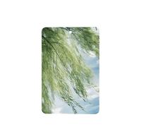 Poezjzw Rectangle Lavender Scent Car Air Fresheners Willow Wadding Pattern 6 Pcs Aromatherapy Tablets For Wardrobe Shoe