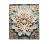 POEZJZW Shellac Pattern Mouse Pad, Portable Office Non-Slip Rubber Base Wireless Mouse Pad For Office Laptop Computer Pc 7.9 X 9.5 In