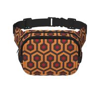 Poezjzw Shining Overlook Travel Waist Bag Suitable For Running, Cycling And Outdoor Adventures, Store Mobile Phones And Credit Cards, Black, One Size