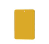 Poezjzw Solid Color Gold Pattern Car Air Fresheners 4 Pcs Rectangle Hanging Aromatherapy Tablets Scented Fresheners For Bedroom Bathroom