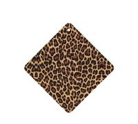 Poezjzw Square Lavender Scent Car Air Fresheners Cool Cheetah Leopard Pattern 4 Pcs Aromatherapy Tablets For Wardrobe Shoe Cabinet Eliminate