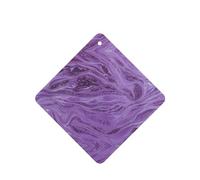 Poezjzw Square Lavender Scent Car Air Fresheners Dark Purple Texture Marble Pattern 6 Pcs Aromatherapy Tablets For Wardrobe Shoe Cabinet Eliminate