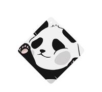 Poezjzw Square Lavender Scent Car Air Fresheners Funny Panda Pattern 6 Pcs Aromatherapy Tablets For Wardrobe Shoe Cabinet Eliminate