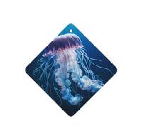 Poezjzw Square Lavender Scent Car Air Fresheners Medusa Pattern 6 Pcs Aromatherapy Tablets For Wardrobe Shoe