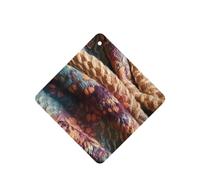 Poezjzw Square Lavender Scent Car Air Fresheners Person Leading Pattern 6 Pcs Aromatherapy Tablets For Wardrobe Shoe