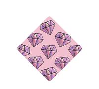 Poezjzw Square Lavender Scent Car Air Fresheners Pink Diamond Pattern Pattern 4 Pcs Aromatherapy Tablets For Wardrobe Shoe Cabinet Eliminate