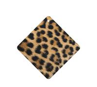 Poezjzw Square Lavender Scent Car Air Fresheners Rough Leopard Print Pattern 6 Pcs Aromatherapy Tablets For Wardrobe Shoe Cabinet Eliminate