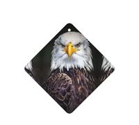 Poezjzw Square Lavender Scent Car Air Fresheners White Head Eagle Pattern 6 Pcs Aromatherapy Tablets For Wardrobe Shoe Cabinet Eliminate