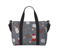 Poezjzw Star Fawn Travel Duffle Bag Weekender Carry On Tote Bags For Women Hospital Bags For Labor And Delivery Overnight Luggage Bag, Black, One Size, Black, One Size