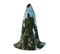 POEZJZW Stone Beast Pattern Hooded Cloak Robe Costume Cloak For Adult Men Women Christmas Hoodies Cape Cosplay Costumes S