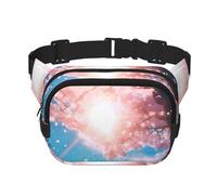 Poezjzw Sunshine Under The Trees Travel Waist Bag Suitable For Running, Cycling And Outdoor Adventures, Store Mobile Phones And Credit Cards, Black, One Size