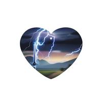 Poezjzw Sword And Lightning Pattern Car Air Fresheners 6 Pcs Heart Shape Hanging Aromatherapy Tablets Scented Fresheners For Bedroom Closet Shoe